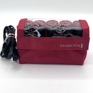 EUC Remington Travel Hot Rollers Set 10 Clips Ceramic Cheer Pageant TESTED